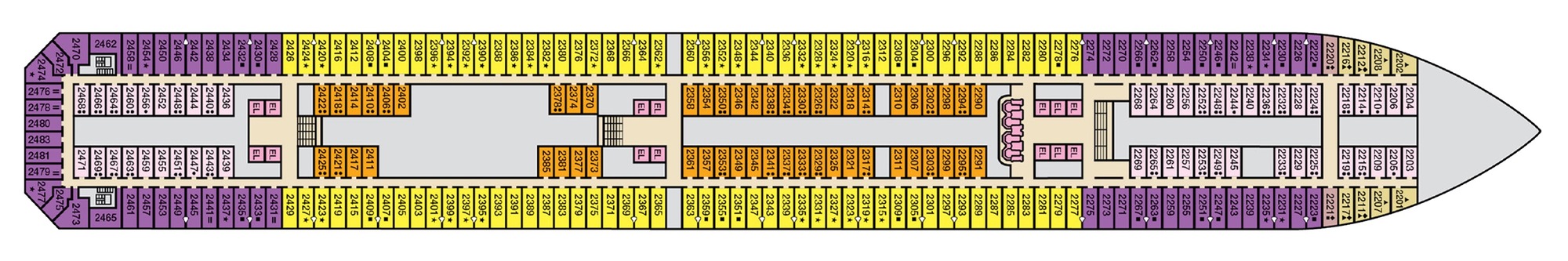 Deck 2 - Main plan
